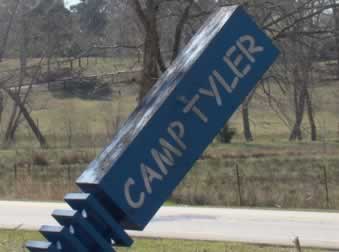 Camp Tyler Sign