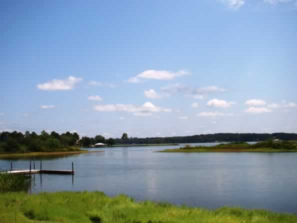 Fishing on Lake Tyler Texas