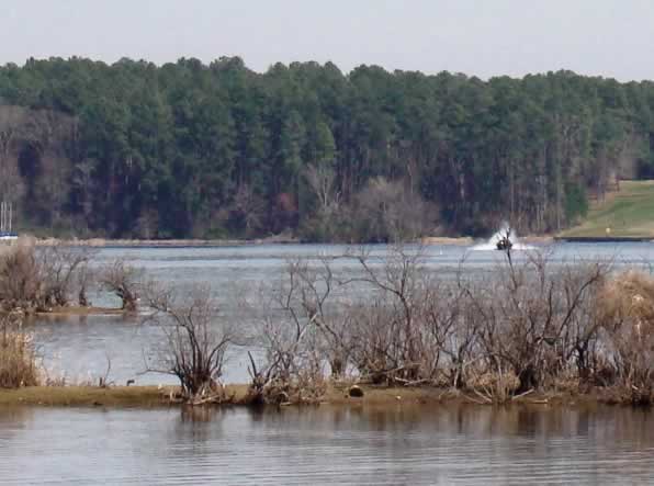 Lake Tyler near the Marina