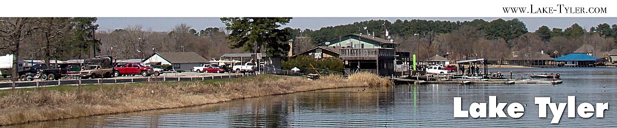 Lake Tyler and East Lake Tyler in East Texas ... location, fishing, lodging, maps and photos