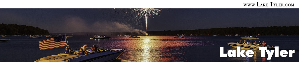 Lake Tyler and East Lake Tyler in East Texas ... location, fishing, lodging, maps and photos